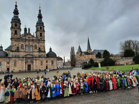 Diözesale Aussendung der Sternsinger im Hohen Dom zu Fulda